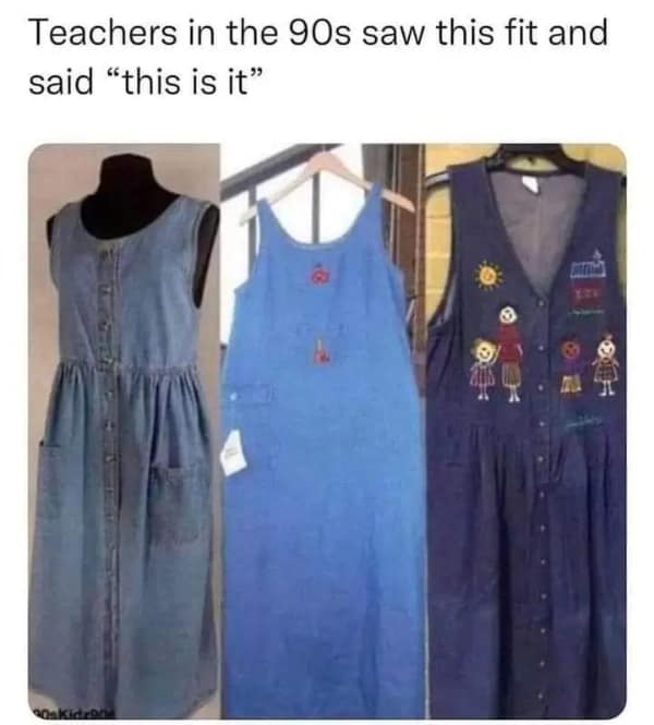 Teachers in the 90s saw this fit and said "this is it"