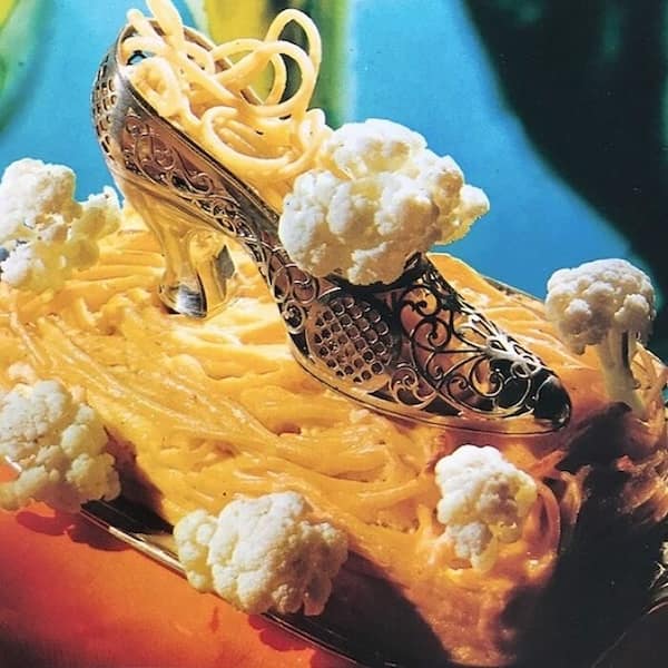 cursed food, weird food pics, vintage recipe books, strange food photos, unusual food images, old cookbooks, retro recipe collections