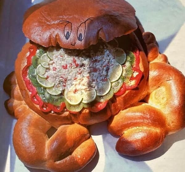 cursed food, weird food pics, vintage recipe books, strange food photos, unusual food images, old cookbooks, retro recipe collections