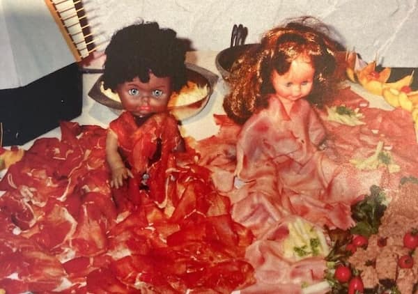 cursed food, weird food pics, vintage recipe books, strange food photos, unusual food images, old cookbooks, retro recipe collections