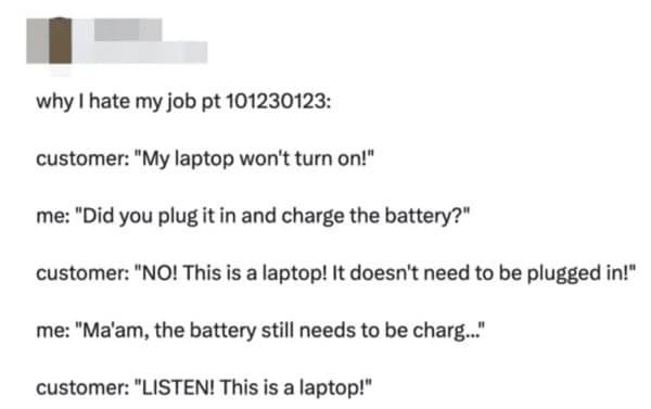 customer service memes, dumb customer stories, funny server stories, customer service jokes