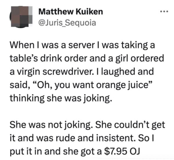 customer service memes, dumb customer stories, funny server stories, customer service jokes