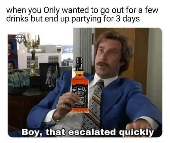 drunk meme, drinking memes, party memes, weekend memes, alcohol memes, boozy memes, intoxicated memes