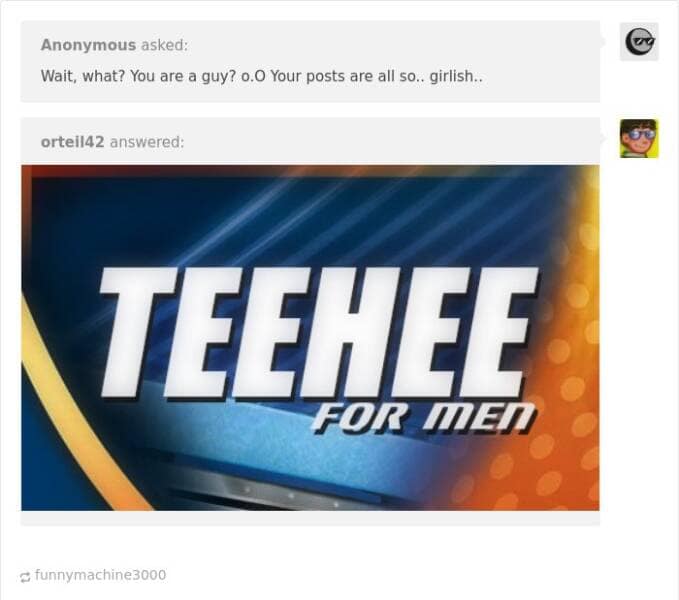 funny Tumblr replies.