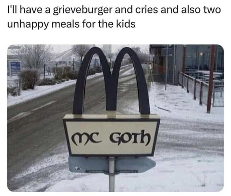 goth memes, emo memes, Goth humor, Emo aesthetic, Dark memes