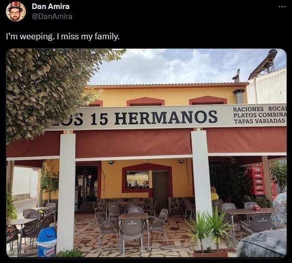 how many brothers saga, viral internet threads, restaurant memes, online quests