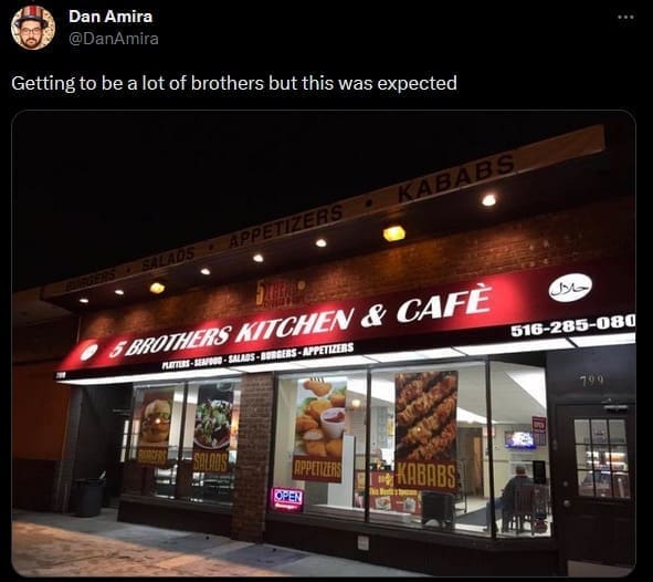 how many brothers saga, viral internet threads, restaurant memes, online quests