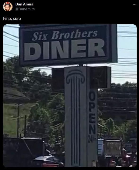 how many brothers saga, viral internet threads, restaurant memes, online quests