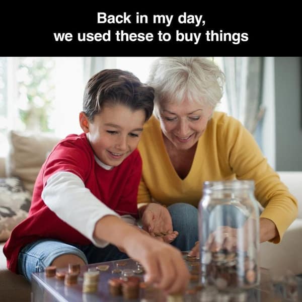 inflation memes. Back in my day, we used these to buy things