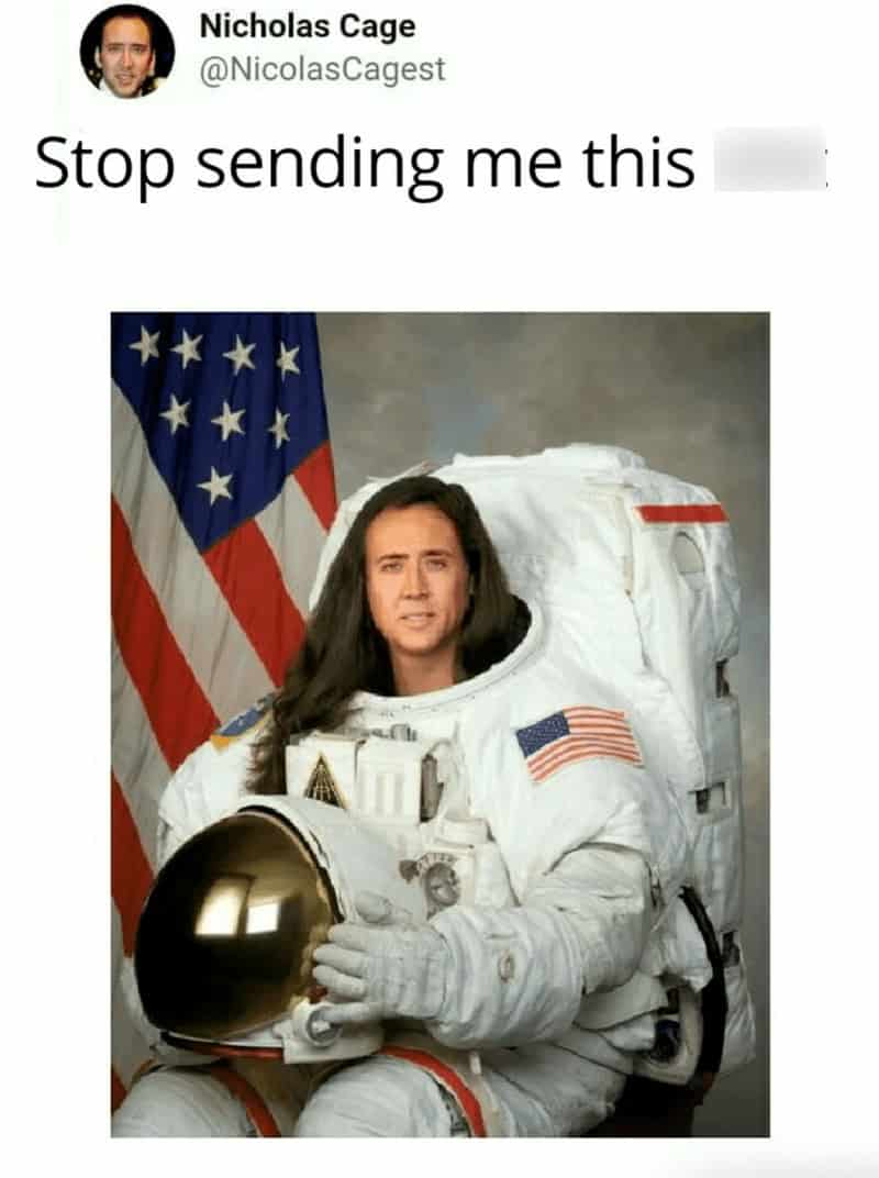 Nicholas cage memes.