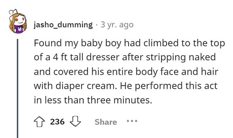 parenting memes, funny parent stories, kids left unattended memes, relatable parenting humor, parent humor, children antics, family funnies