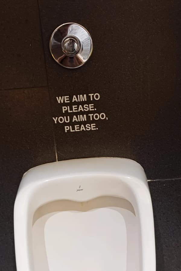 passive aggressive notes. WE AIM TO PLEASE. YOU AIM TOO, PLEASE.