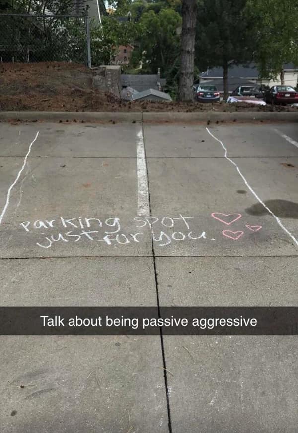passive aggressive notes. Talk about being passive aggressive