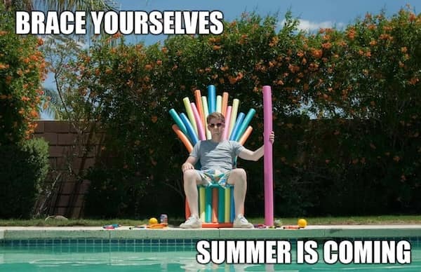 summer memes, summertime memes, summertime humor, beach memes, hot weather memes, summer fun jokes, funny summer pics