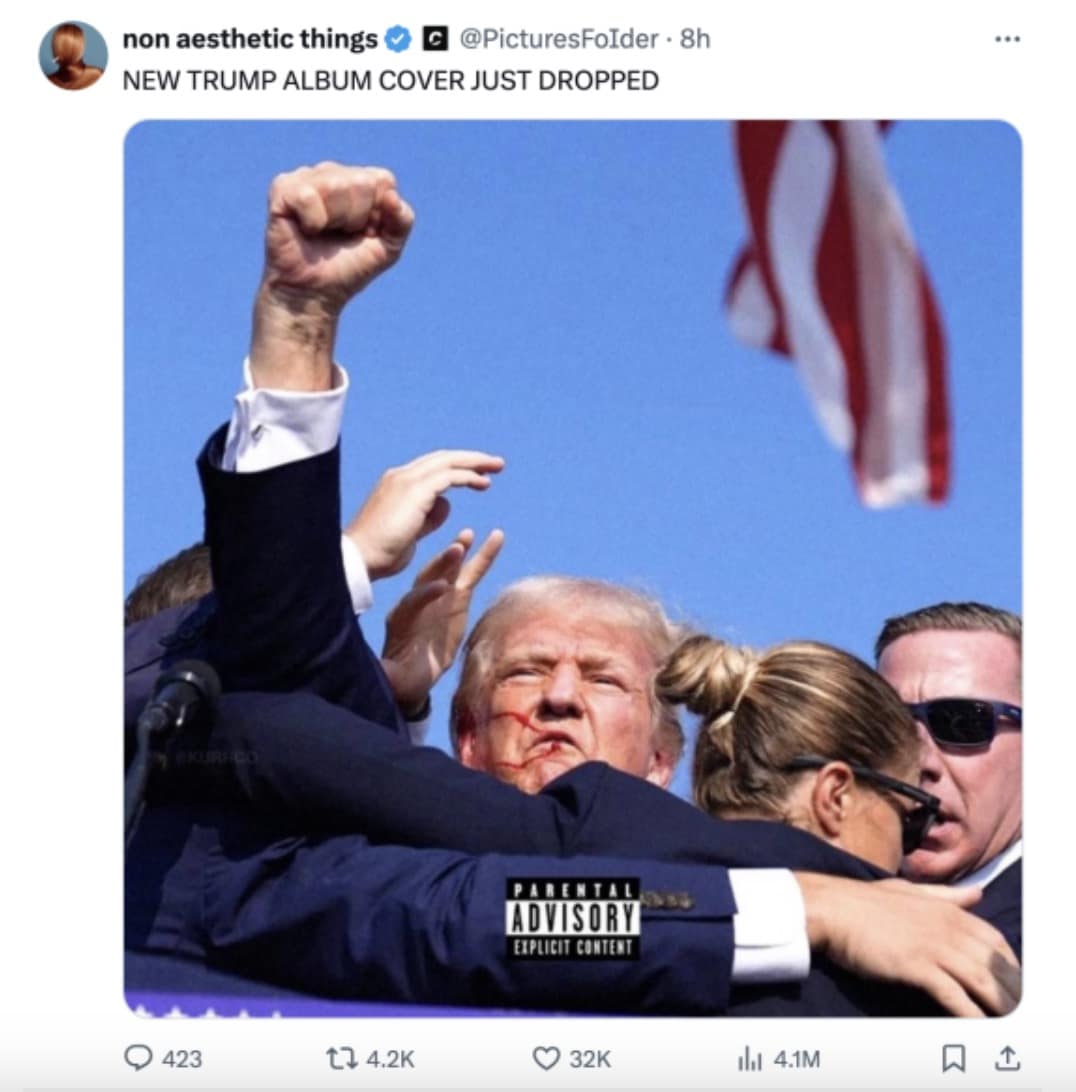 Trump assassination memes, trump assassination reactions, trump shooting reactions, Trump incident memes