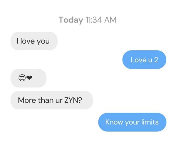 Zen memes. Tlove you Love u 2 More than ur ZYN? Know your limits