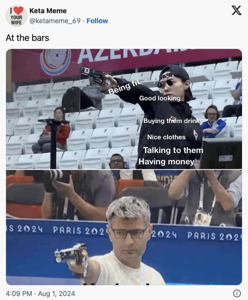 Yusuf Dikec Memes, turkish shooter memes, Olympic shooter memes