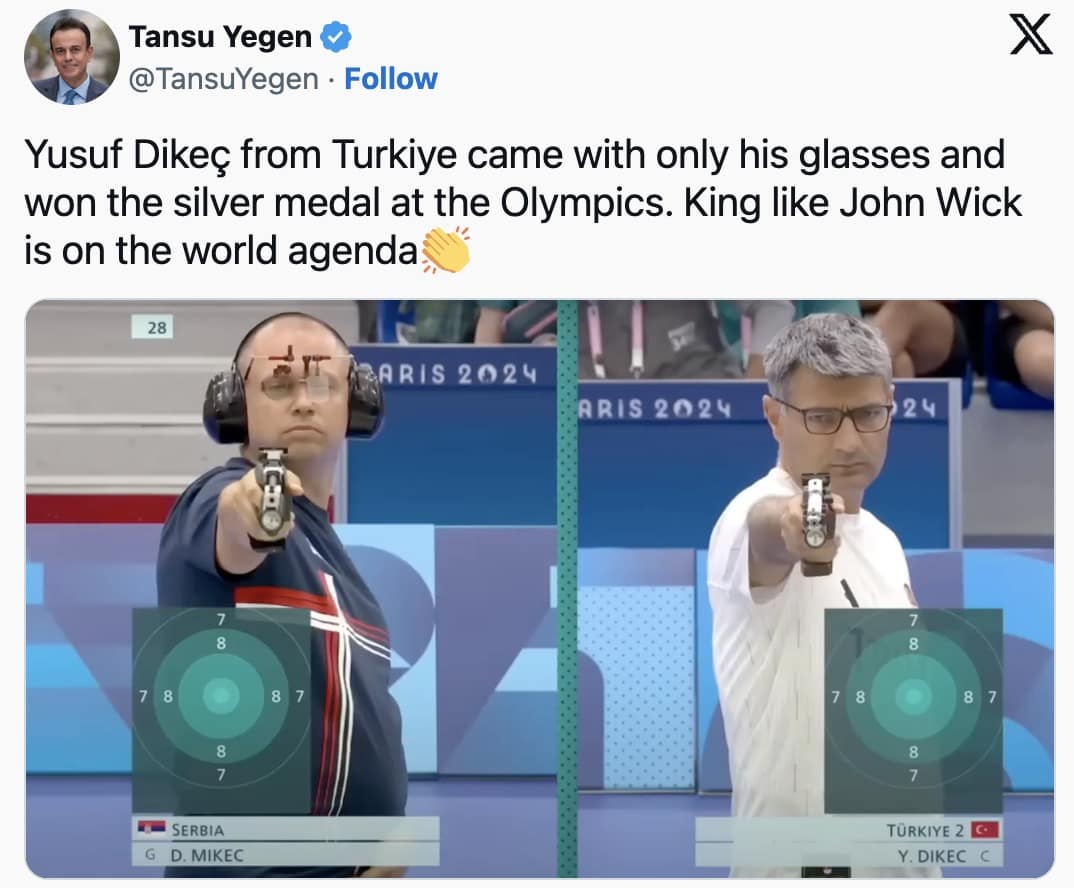 Yusuf Dikec Memes, turkish shooter memes, Olympic shooter memes