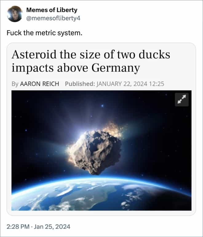 Asteroid the size of two ducks impacts above Germany