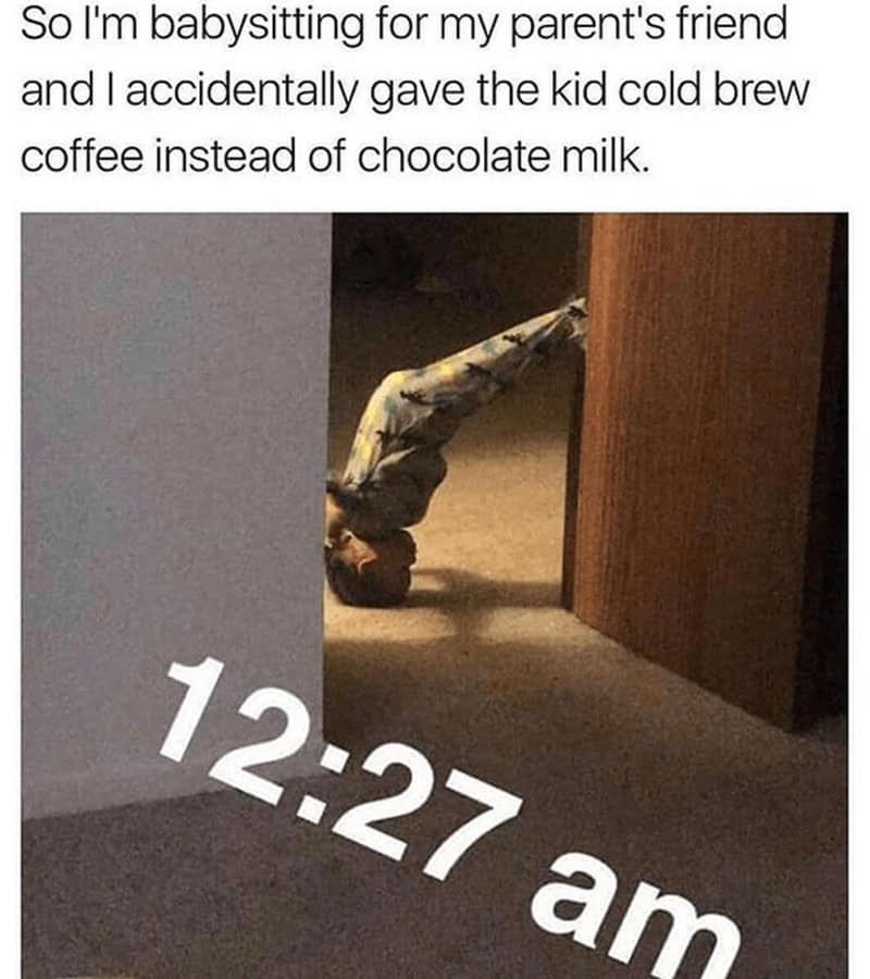 babysitting memes, babysitter memes, funny babysitting experiences, Hilarious kid memes