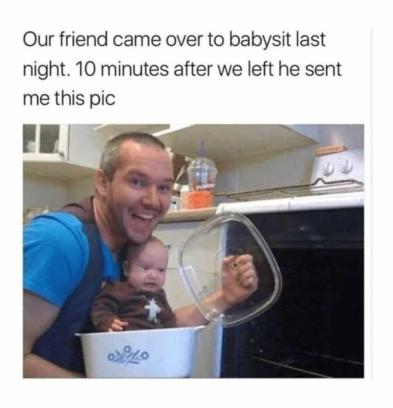 babysitting memes, babysitter memes, funny babysitting experiences, Hilarious kid memes