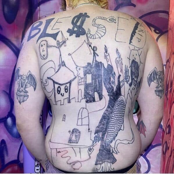 bad tattoos, cringey tattoos, insane tattoos, strange body art, unique ink, bizarre tattoos, odd tattoos, unusual body art, weird tattoos