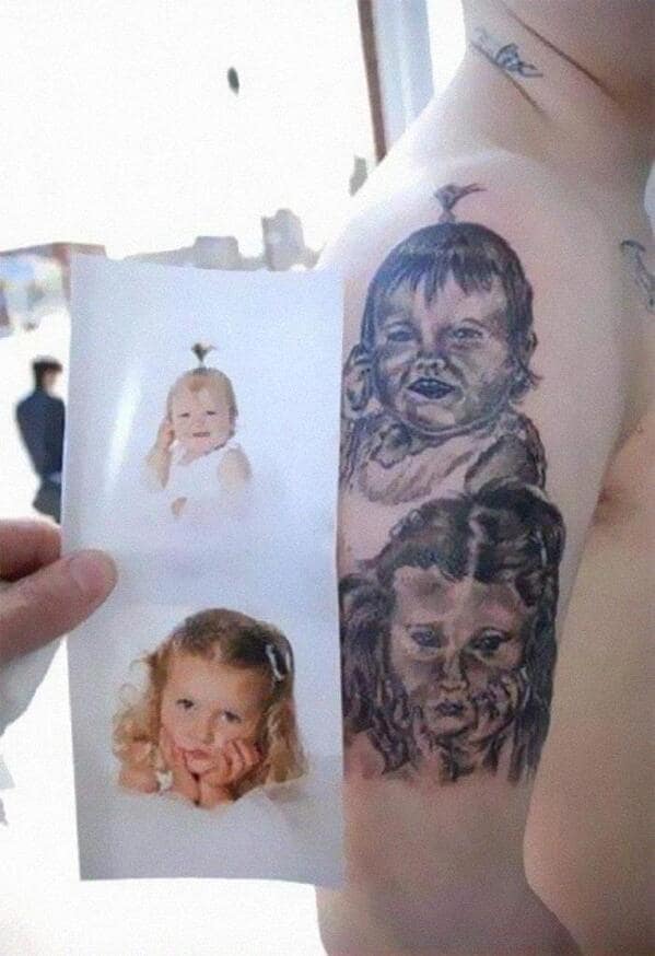 bad tattoos, cringey tattoos, insane tattoos, strange body art, unique ink, bizarre tattoos, odd tattoos, unusual body art, weird tattoos