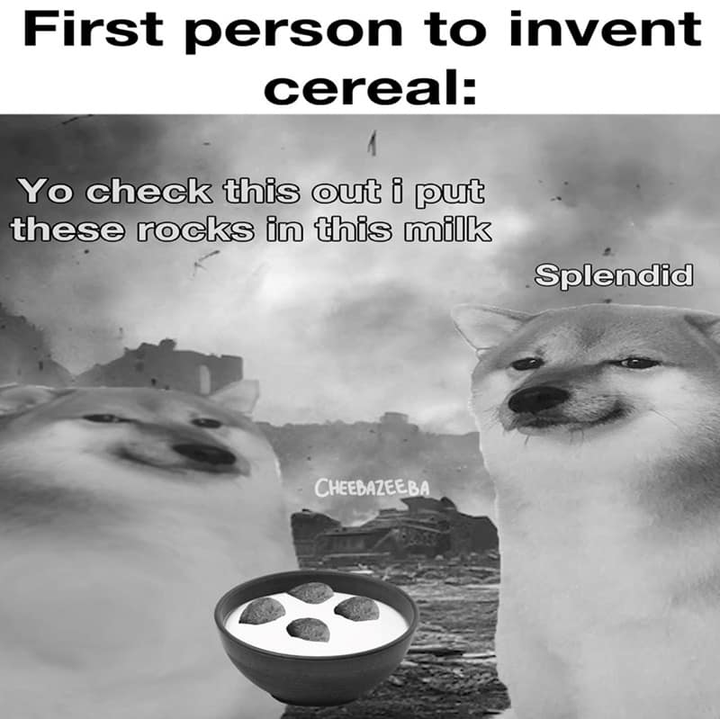 cereal memes, Breakfast memes, Funny cereal jokes