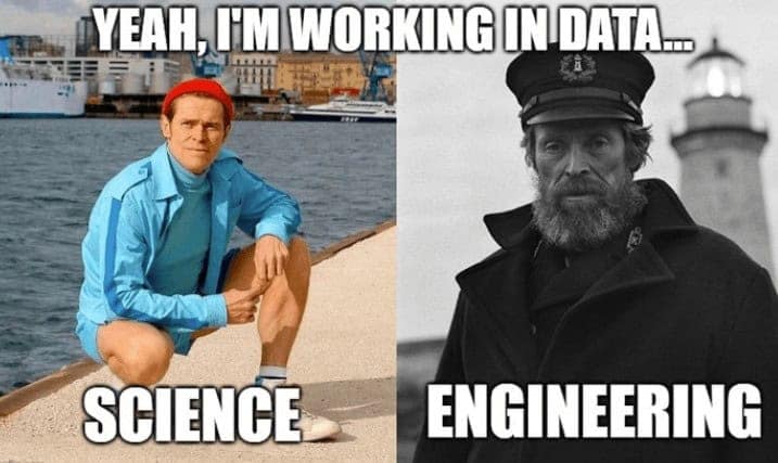 YEAH, I'M WORKING IN DATA. SCIENCE ENGINEERING