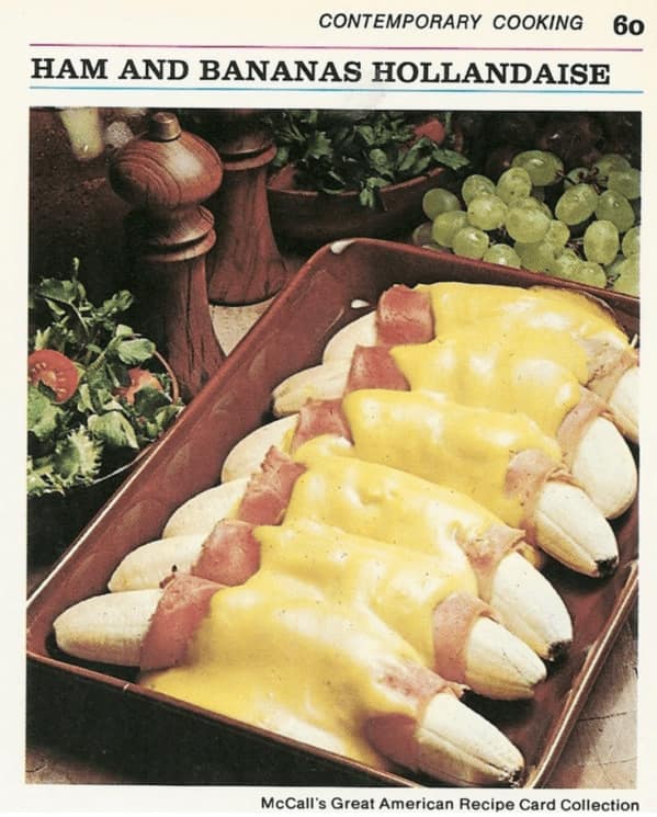 cursed food, weird food pics, vintage recipe books, strange food photos, unusual food images, old cookbooks, retro recipe collections