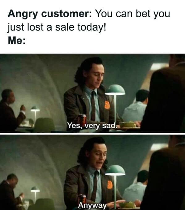 customer service memes, dumb customer stories, funny server stories, customer service jokes