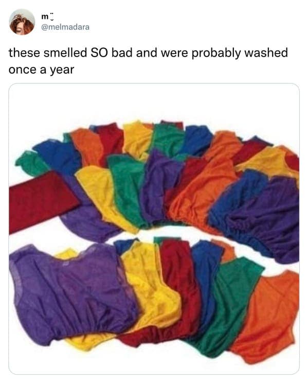 these smelled SO bad and were probably washed once a year