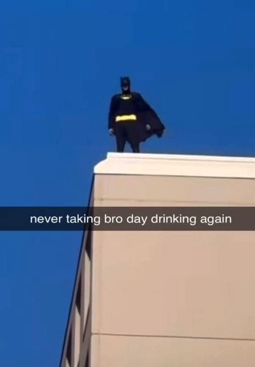 funny memes. never taking bro day drinking again