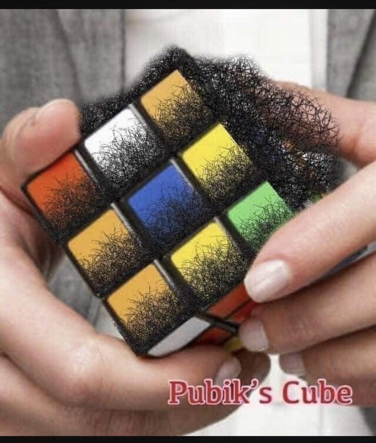 funny memes. Pubik's Cube