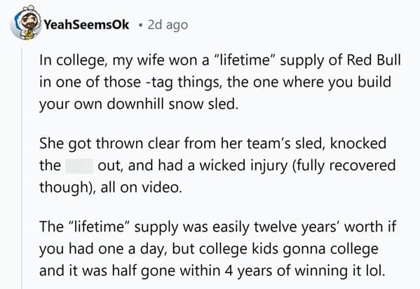 lifetime supply stories, Winning big memes, Real-life winning stories, Endless supply memes