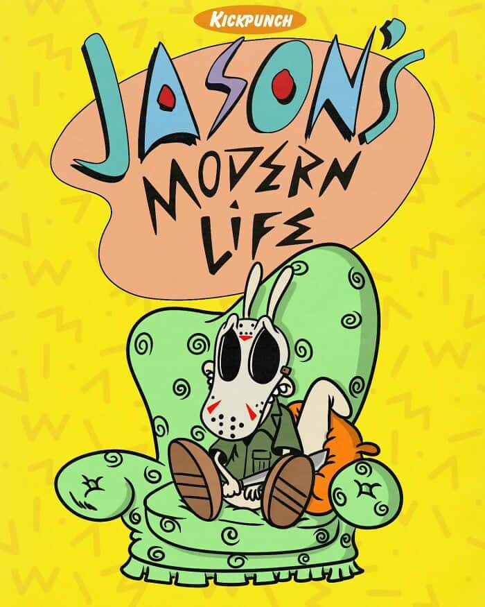 nostalgic cartoons, classic horror movie posters, Horror movie posters, Classic cartoon reimagining, Twisted fan art