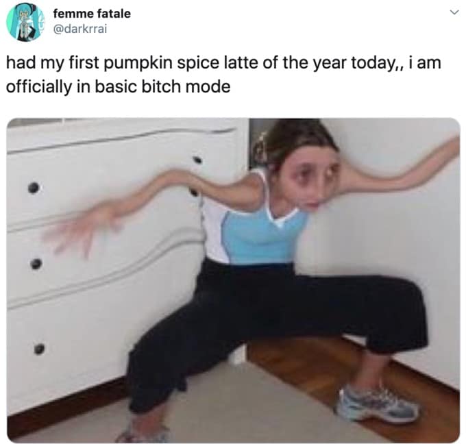 pumpkin spice latte memes, PSL memes, Starbucks memes