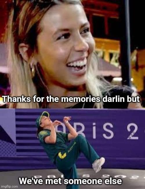 rachael gunn memes, raygun memes, australian breakdancer memes, olympic breakdancing memes, Viral Olympics memes