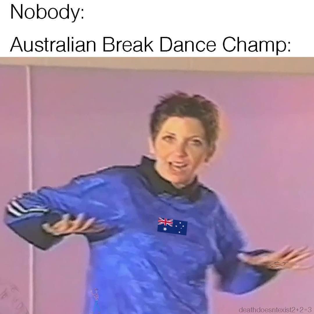 rachael gunn memes, raygun memes, australian breakdancer memes, olympic breakdancing memes, Viral Olympics memes