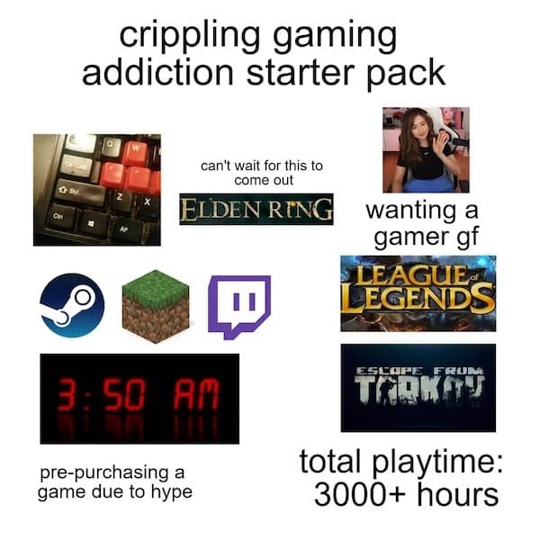 starter pack memes, starter packs, gamer memes