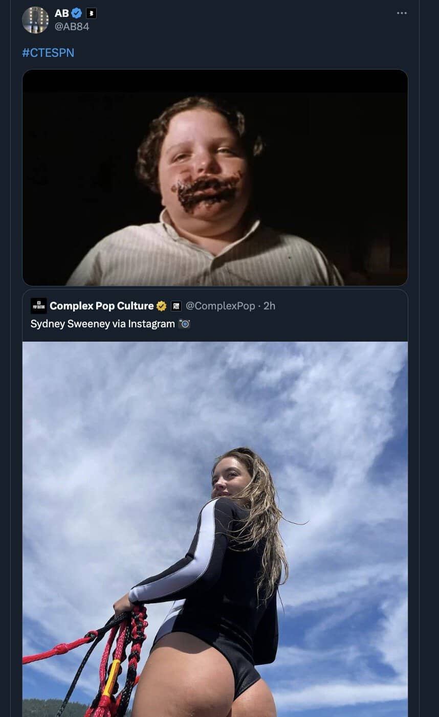 sydney sweeney thirst trap memes, sydney sweeney thirst traps, sydney sweeney trending, sydney sweeney thirst trap tweets