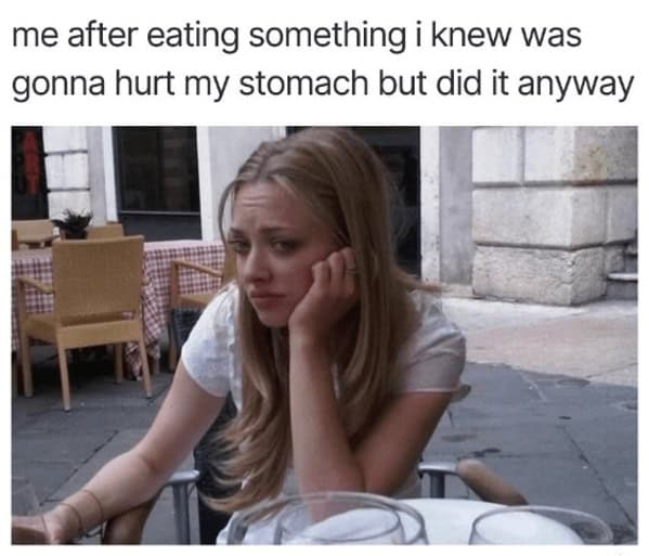 tummy ache memes, stomach pain jokes: bellyache jokes, gut-wrenching jokes