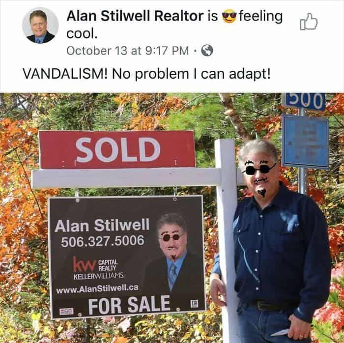 wholesome vandalism, positive graffiti, creative street art, uplifting vandalism, good vibes street art