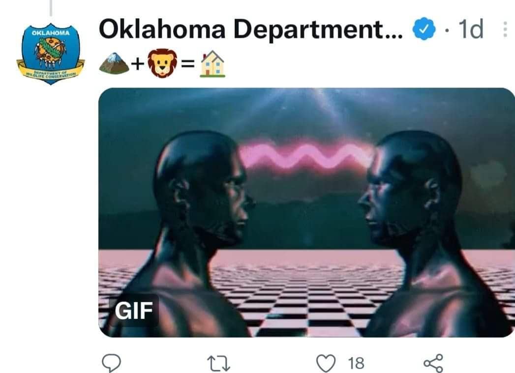 OKwildlifedept, okwildlifedept, funny Twitter threads, viral tweets