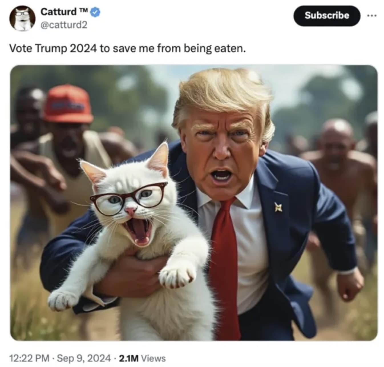 eating the dogs memes, eating the cats memes, Trump debate memes, political gaffe memes