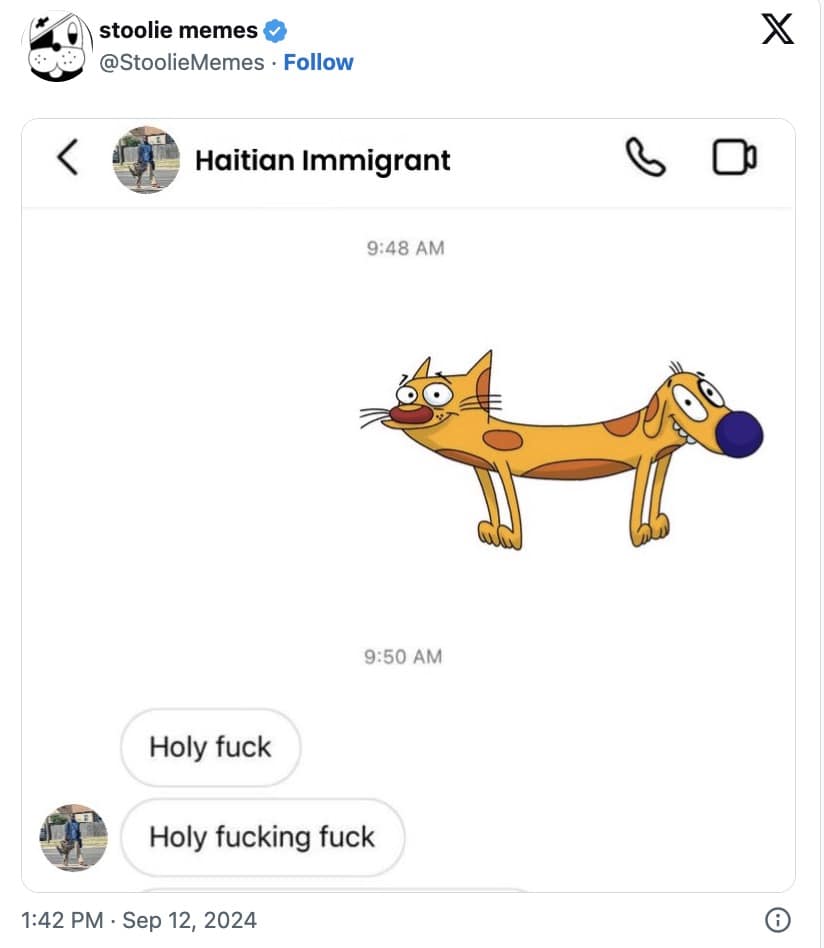 eating the dogs memes, eating the cats memes, Trump debate memes, political gaffe memes