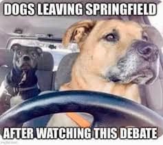 eating the dogs memes, eating the cats memes, Trump debate memes, political gaffe memes