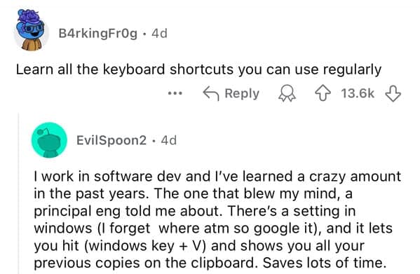 Learn all the keyboard shortcuts you can use regularly