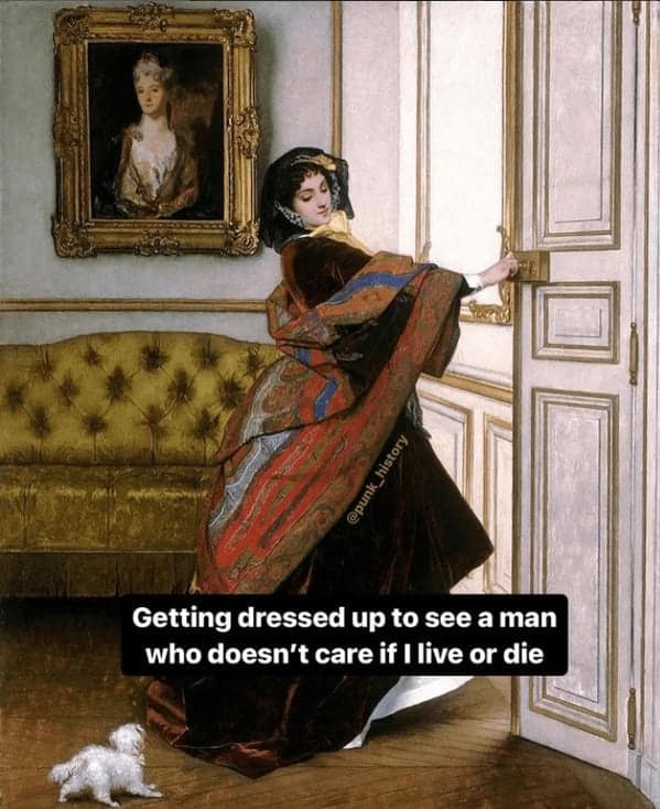 classical art memes, relationship memes, renaissance memes, funny art memes