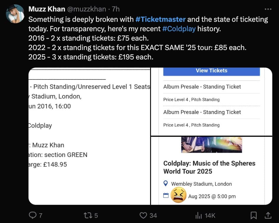 coldplay ticket memes, concert ticket memes, Coldplay 2025 tour memes, Ticketmaster memes, ticketing woes, Coldplay concert struggles, booking system memes, online ticket fails, fan frustration memes, concert disaster jokes